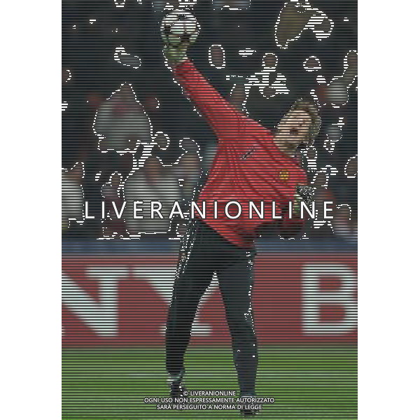 Champions League 2009/2010 Ottavi di Finale Milano - 16.02.2010 Milan-Manchester United Nella Foto:VAN DER SAR EDWIN /Ph.Vitez-Ag. Aldo Liverani