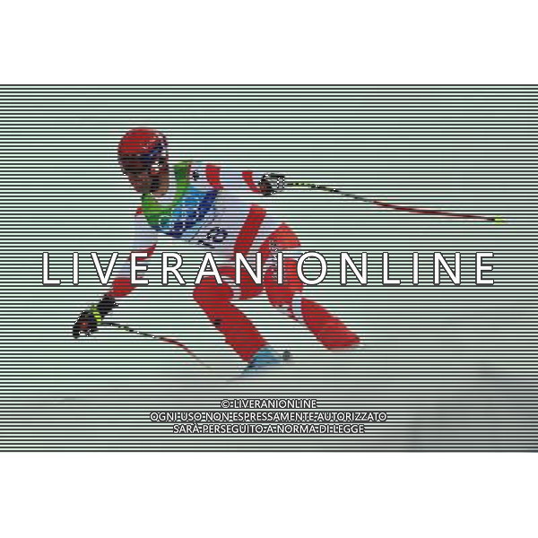 (100215) -- WHISTLER, Feb. 15, 2010 () -- Switzerland\'s Didier Defago acts during the men\'s downhill final of Alpine Skiing at the 2010 Winter Olympic Games in Whistler Creekside, Canada, Feb. 15, 2010. Didier Defago claimed the title of the event with 1:54.31. (/Shen Hong) /Agenzia Aldo Liverani Sas - ITALY ONLY - CANADA: 21mi GIOCHI OLIMPICI INVERNALI OLIMPIADI DI VANCOUVER 2010 - SPECIALITA\' GARA DI SCI ALPINO DISCESA LIBERA MASCHILE