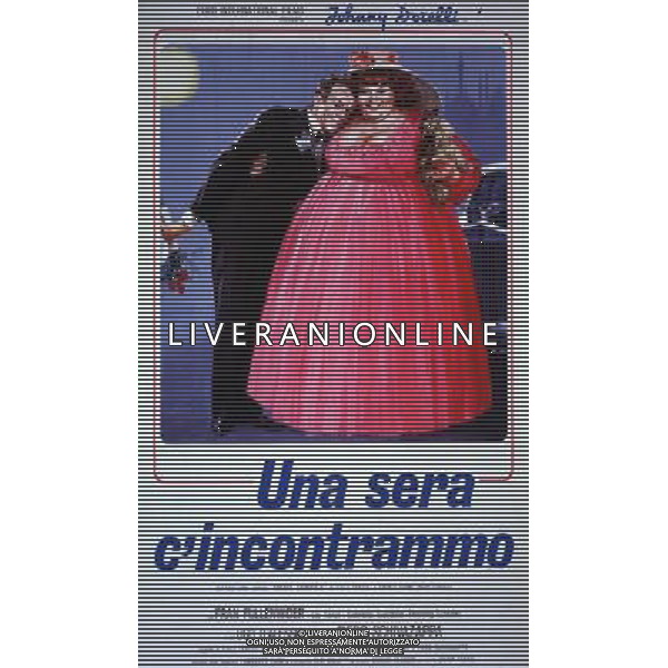 FILM\'UNA SERA CI INCONTRAMMO\' 1975 NELLA FOTO LOCANDINA AG ALDO LIVERANI