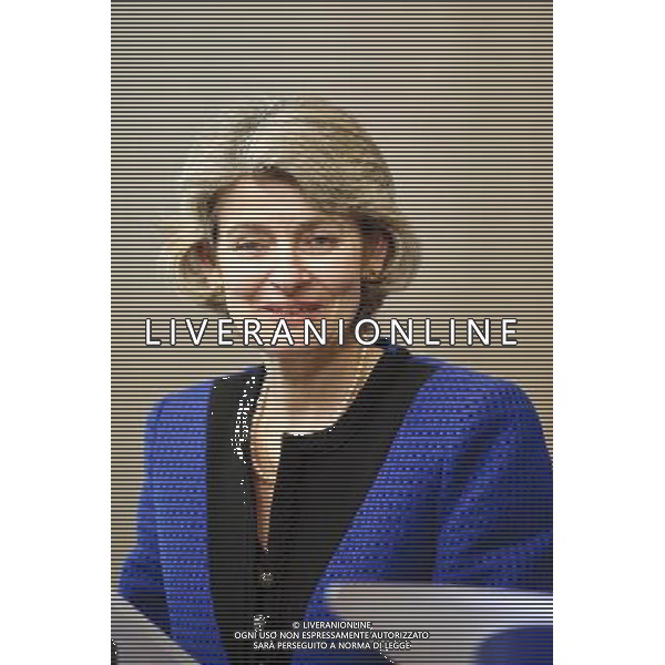 Irina Bokova the Director General of the United Nations Education, Scientific and Cultural Organization (UNESCO) hold a press conference at European Commission headquarters in Brussels, Belgium on 2010-02-17 © by Wiktor Dabkowski /Agenzia Aldo Liverani Sas - ITALY ONLY - Irina Bokova Presidente, direttrice generale dell\' Unesco a Bruxelles alla Commissione Europea