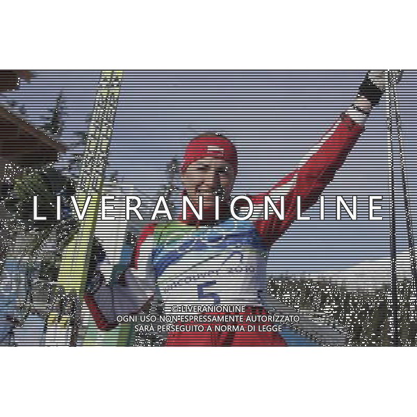 ITALY ONLY - CANADA: 21mi GIOCHI OLIMPICI INVERNALI OLIMPIADI DI VANCOUVER 2010 - specialita\' sci di fondo sprint a tecnica classica nella foto: JUSTYNA KOWALCZYK ( medaglia d\'argento) - FOTO JERZY KLESZCZ / NEWSPIX.PL - Ag. Aldo Liverani sas ITALY ONLY 