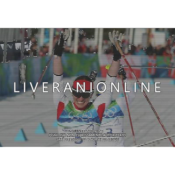 ITALY ONLY - CANADA: 21mi GIOCHI OLIMPICI INVERNALI OLIMPIADI DI VANCOUVER 2010 - specialita\' sci di fondo sprint a tecnica classica nella foto: JUSTYNA KOWALCZYK ( medaglia d\'argento) FOTO JERZY KLESZCZ / NEWSPIX.PL - Ag. Aldo Liverani sas ITALY ONLY 