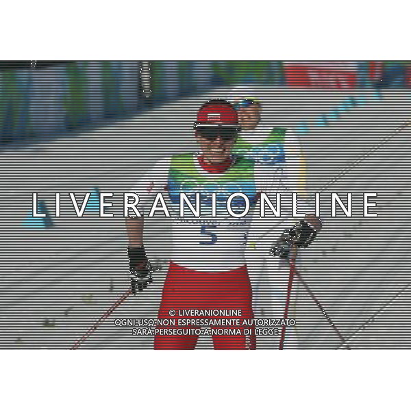ITALY ONLY - CANADA: 21mi GIOCHI OLIMPICI INVERNALI OLIMPIADI DI VANCOUVER 2010 - specialita\' sci di fondo sprint a tecnica classica nella foto: JUSTYNA KOWALCZYK ( medaglia d\'argento) FOTO JERZY KLESZCZ / NEWSPIX.PL - Ag. Aldo Liverani sas ITALY ONLY 