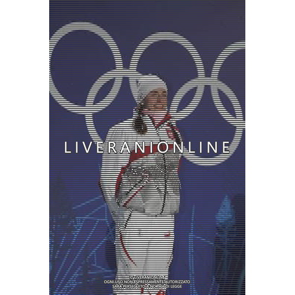 ITALY ONLY - CANADA: 21mi GIOCHI OLIMPICI INVERNALI OLIMPIADI DI VANCOUVER 2010 - specialita\' sci di fondo sprint a tecnica classica nella foto: JUSTYNA KOWALCZYK ( medaglia d\'argento) FOTO JERZY KLESZCZ / NEWSPIX.PL - Ag. Aldo Liverani sas ITALY ONLY 