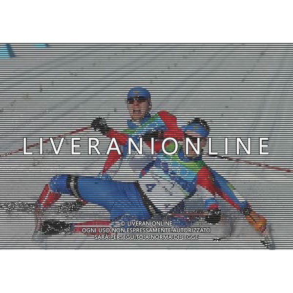 ITALY ONLY - CANADA: 21mi GIOCHI OLIMPICI INVERNALI OLIMPIADI DI VANCOUVER 2010 - specialita\' sci di fondo sprint a tecnica classica nella foto: NIKITA KRIUKOV( medaglia d\'oro) - ALEKSANDER PANZHINSKIY( medaglia d\'argento) FOTO JERZY KLESZCZ / NEWSPIX.PL - Ag. Aldo Liverani sas ITALY ONLY 
