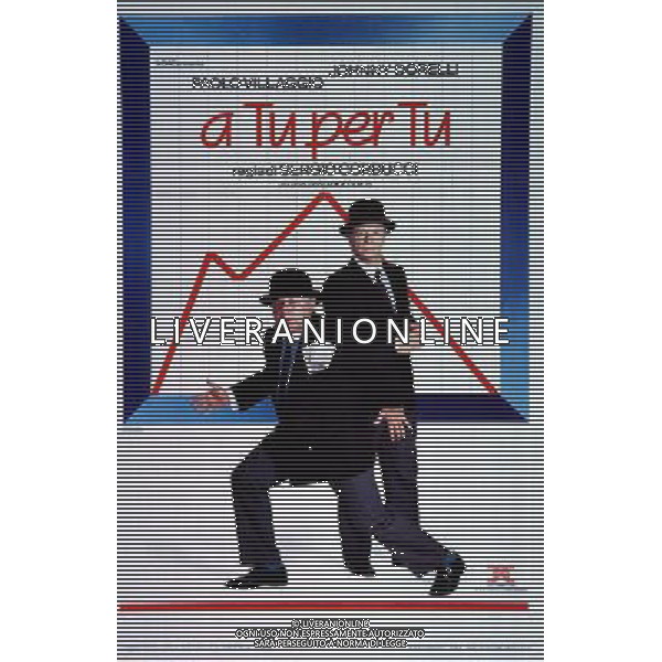 FILM\'A TU PER TU\' 1984 NELLA FOTO LOCANDINA AG ALDO LIVERANI