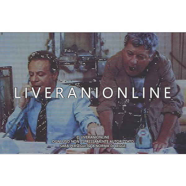 FILM\'A TU PER TU\' 1984 NELLA FOTO PAOLO VILLAGGIO-JOHNNY DORELLI AG ALDO LIVERANI