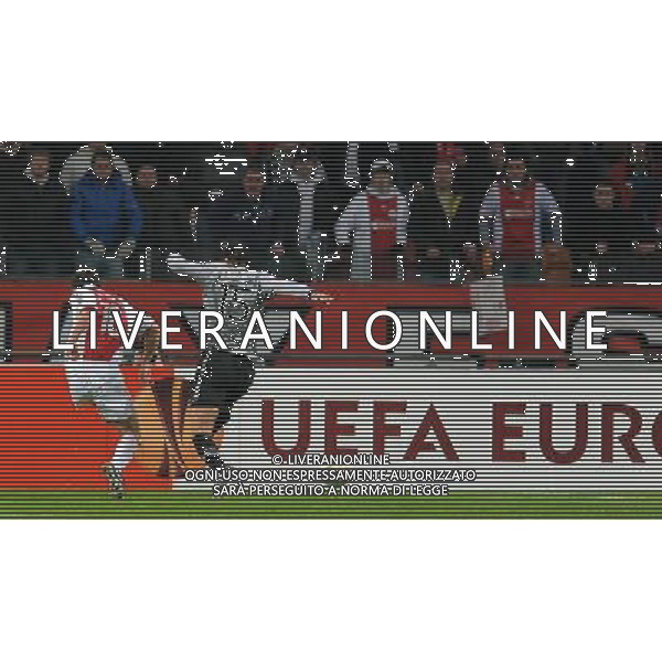 UEFA Europa League 2009/2010 Sedicesimi di Finale Amsterdam - 18.02.2010 Ajax-Juventus Nella Foto:SULEJMANI GOL /Ph.Vitez-Ag. Aldo Liverani