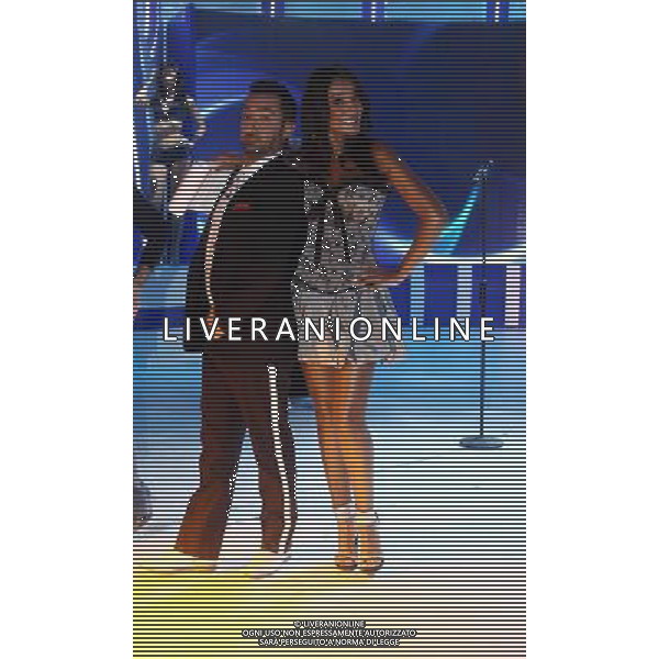 TRASMISSIONE TV: \' MATRICOLE \' METEORE\' nella foto: NICOLA SAVINO - JULIANA MOREIRA © Antonio Sorano - Ag. Aldo Liverani sas