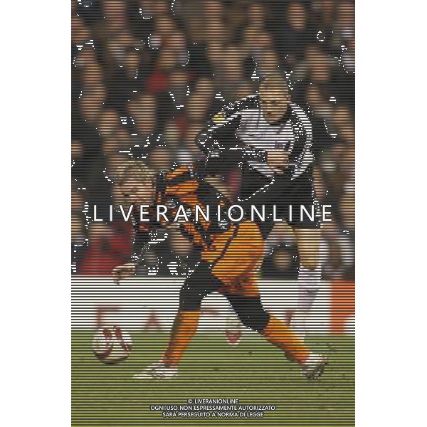 UEFA Europa League 2009/2010 Sedicesimi di Finale Londra - 18.02.2010 FULHAM LONDON - SHAKHTAR DONETSK 2:1 Nella Foto: TOMAS HUBSCHMAN - BOBBY ZAMORA © PIOTR KUCZA/NEWSPIX.PL - Ag. Aldo Liverani sas ITALY ONLY 