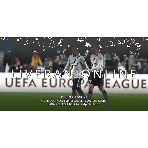 UEFA Europa League 2009/2010 Sedicesimi di Finale Amsterdam - 18.02.2010 Ajax-Juventus Nella Foto:TREZEGUET DAVID-FELIPE MELO /Ph.Vitez-Ag. Aldo Liverani
