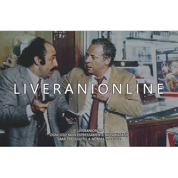 FILM\'BOLLENTI SPIRITI\' 1981 NELLA FOTO JOHNNY DORELLI-GIORGIO HABER AG ALDO LIVERANI