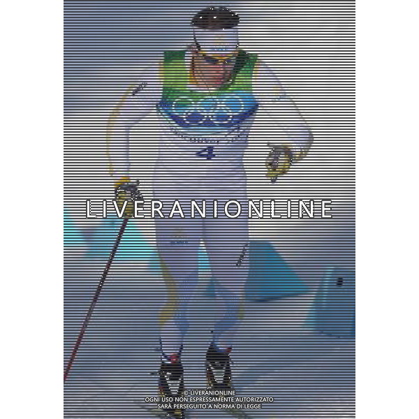 (100217) -- WHISTLER, Feb. 17, 2010 () -- Russia\'s Nikita Kriukov competes during the men\'s sprint classic of cross-country skiing at the 2010 Winter Olympics in Whistler, Canada, Feb. 17, 2010. Nikita Kriukov won the title of the event. (/Xu Jiajun) /Agenzia Aldo Liverani Sas - ITALY ONLY CANADA: 21mi GIOCHI OLIMPICI INVERNALI OLIMPIADI DI VANCOUVER 2010