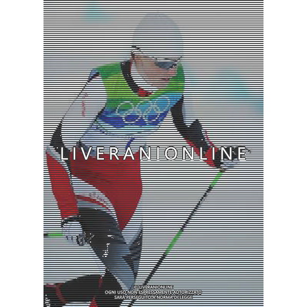 (100217) -- WHISTLER, Feb. 17, 2010 () -- Norway\'s Marit Bjoergen competes during the women\'s sprint classic of cross-country skiing at the 2010 Winter Olympics in Whistler, Canada, Feb. 17, 2010. Marit Bjoergen won the title of the event. (/Xu Jiajun) /Agenzia Aldo Liverani Sas - ITALY ONLY CANADA: 21mi GIOCHI OLIMPICI INVERNALI OLIMPIADI DI VANCOUVER 2010