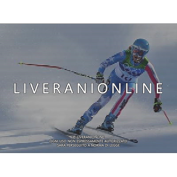 (100217) -- VANCOUVER, Feb. 17, 2010 () -- Julia Mancuso of the United States competes during the women\'s downhill of Alpine Skiing at the 2010 Winter Olympic Games in Whistler, Canada, Feb. 17, 2010. Julia Mancuso won a silver medal with a time of 1:44.75. (/Shen Hong) /Agenzia Aldo Liverani Sas - ITALY ONLY CANADA: 21mi GIOCHI OLIMPICI INVERNALI OLIMPIADI DI VANCOUVER 2010