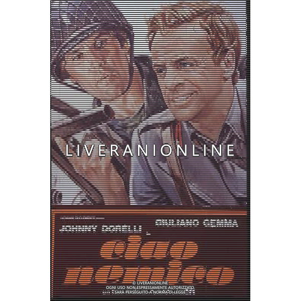FILM\'CIAO NEMICO\' 1981 NELLA FOTO LOCANDINA AG ALDO LIVERANI