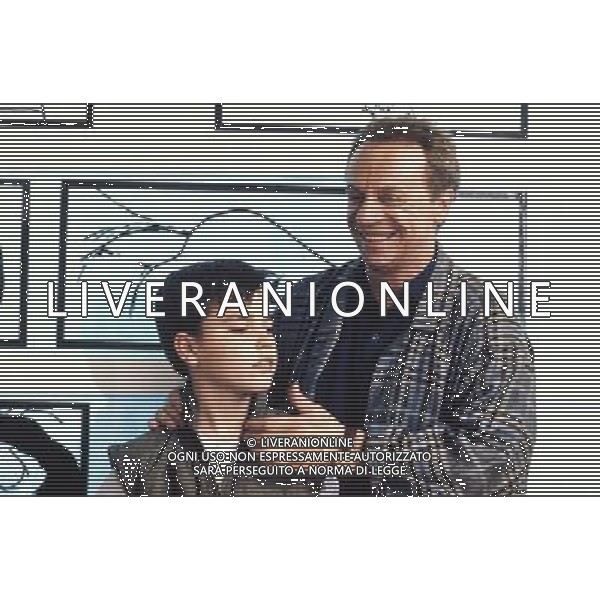 FILM\'MILIONE DI MILIARDI\' NELLA FOTO JOHNNY DORELLI -UMBERTO CAGLINI AG ALDO LIVERANI