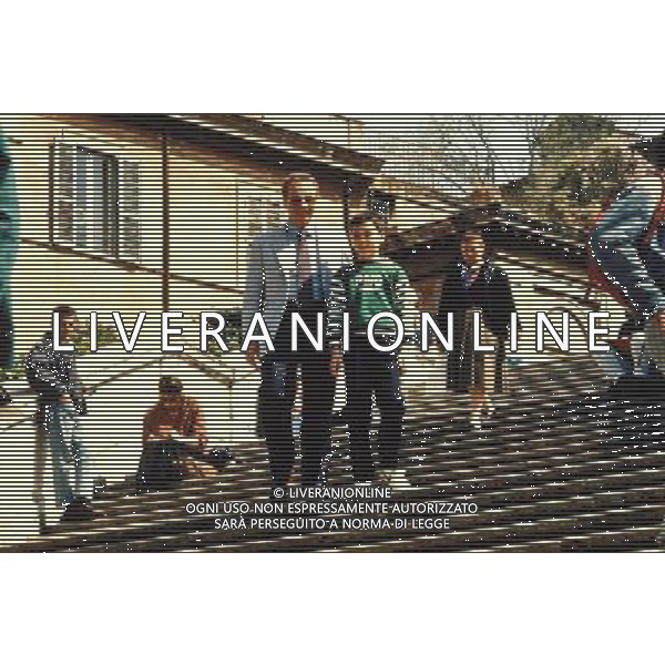 FILM\'MILIONE DI MILIARDI\' NELLA FOTO JOHNNY DORELLI -UMBERTO CAGLINI AG ALDO LIVERANI