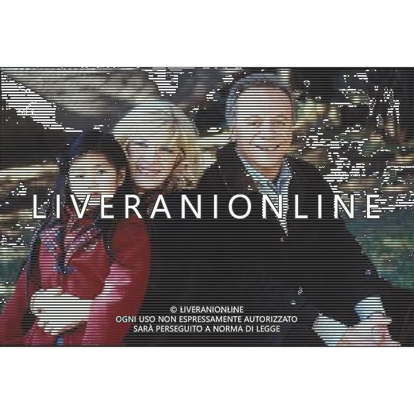 FILM\'MA TU MI VUOI BENE\' 1992 NELLA FOTO JOHNNY DORELLI -LYN LAY-MONICA VITTI AG ALDO LIVERANI