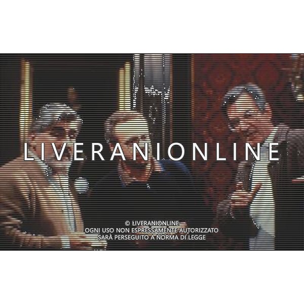 FILM\'LA TRAPPOLA\' 1989 NELLA FOTO MARIO ADORF-JOHNNY DORELLI-CARLO LIZZANI AG ALDO LIVERANI
