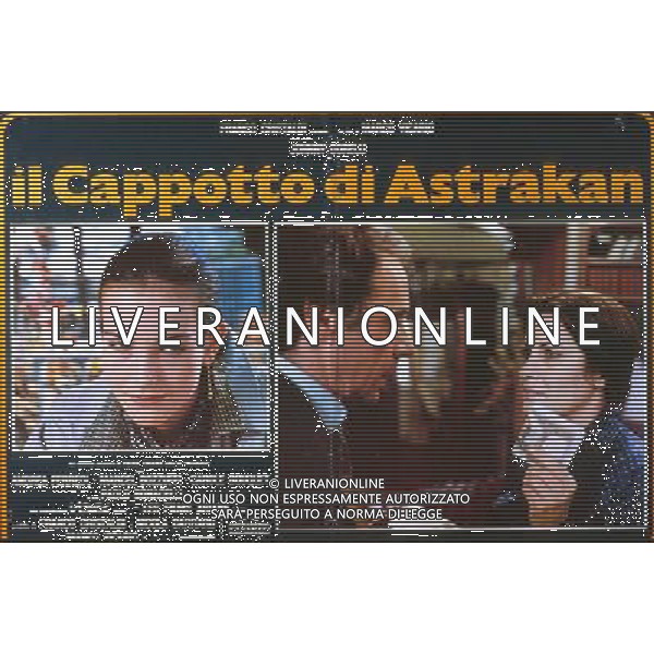 FILM\'IL CAPPOTTO DI ASTRAKAN\' 1980 NELLA FOTO LOCANDINA AG ALDO LIVERANI