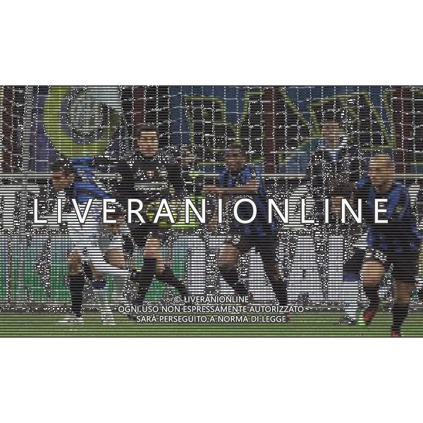 INTER - SAMPDORIA CAMPIONATO CALCIO SERIE A TIM 20/02/2010 NELLA FOTO IL FALLO DI PAZZINI SU LUCIO ©LUZZANI/AGENZIA ALDO LIVERANI SAS