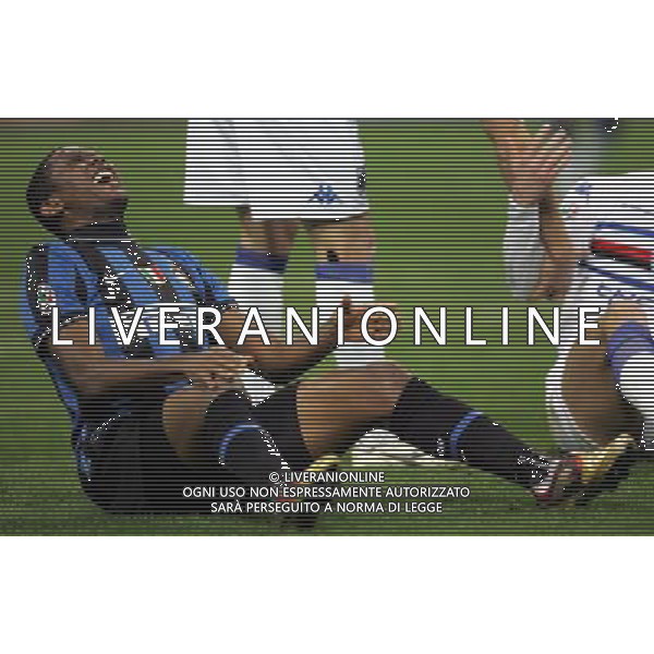 INTER - SAMPDORIA CAMPIONATO CALCIO SERIE A TIM 20/02/2010 NELLA FOTO LA DELUSIONE DI SAMUEL ETO\'O DOPO L\'OCCASIONE DA GOL FALLITA ©LUZZANI/AGENZIA ALDO LIVERANI SAS