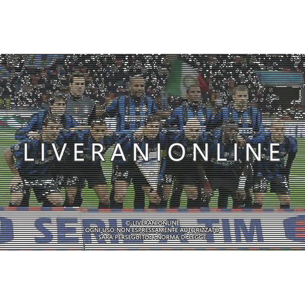 Milano 20-02-2010 Serie A TIM 2009/2010 inter-sampdoria 0:0 nella foto formazione inter ph marco luzzani/ag aldo liverani s.a.s.