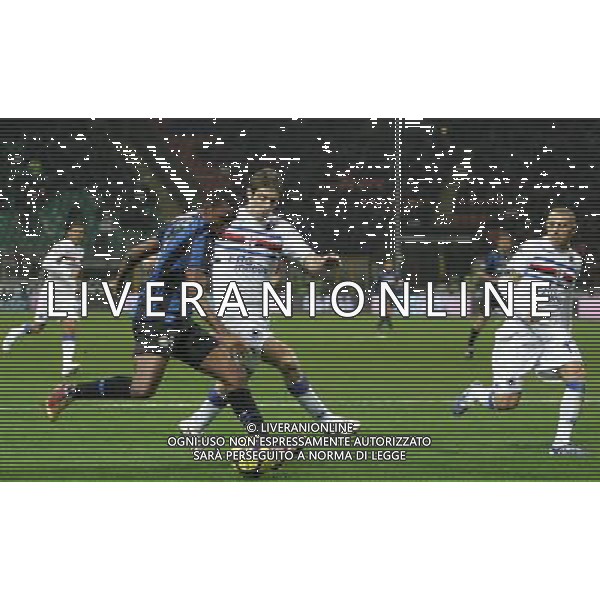 Milano 20-02-2010 Serie A TIM 2009/2010 inter-sampdoria 0:0 nella foto samuel eto\'o, stefano lucchini e angelo palombo ph marco luzzani/ag aldo liverani s.a.s.