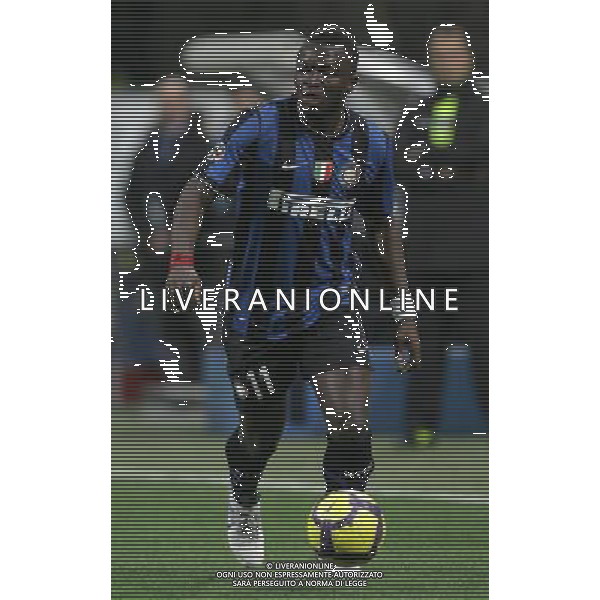 Milano 20-02-2010 Serie A TIM 2009/2010 inter-sampdoria 0:0 nella foto sulley ali muntari ph marco luzzani/ag aldo liverani s.a.s.