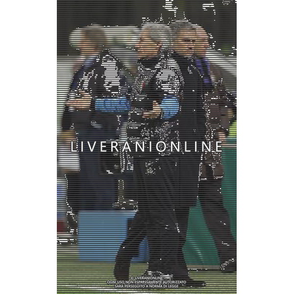 Milano 20-02-2010 Serie A TIM 2009/2010 inter-sampdoria 0:0 nella foto jose\' mourinho e giuseppe baresi ph marco luzzani/ag aldo liverani s.a.s.