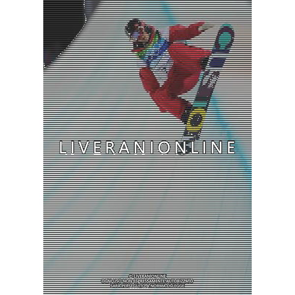 (100218) -- VANCOUVER, Feb. 18, 2010 () -- China\'s Liu Jiayu competes in the women\'s snowboard halfpipe final at the 2010 Winter Olympic Games in Vancouver, Canada, on Feb. 18, 2010. Liu ranked fourth. (/Xu Jiajun) (hy) /Agenzia Aldo Liverani Sas - ITALY ONLY - CANADA: 21mi GIOCHI OLIMPICI INVERNALI OLIMPIADI DI VANCOUVER 2010