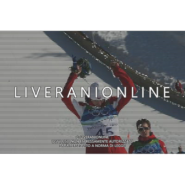 WHISTLER CANADA 20.02.2010 21mi GIOCHI OLIMPICI DI VANCOUVER ( CANADA) - specialita\' ski jumping ( salto con gli sci) nella foto: ADAM MALYSZ( medaglia d\'argento) FOTO JERZY KLESZCZ / NEWSPIX.PL - Ag. Aldo Liverani sas ITALY ONLY 