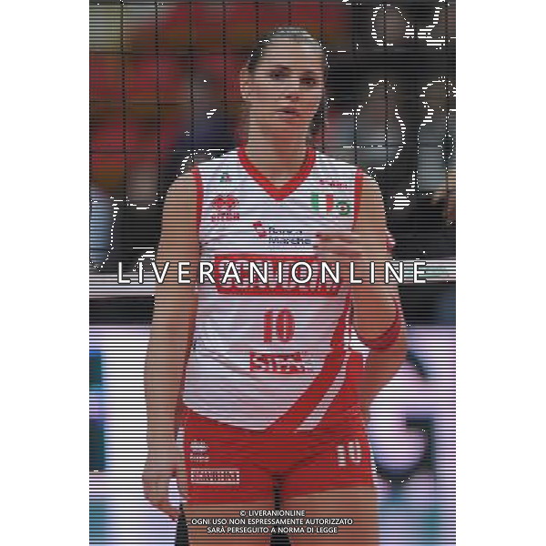 Findomestic Volley Cup - Campionato Pallavolo Serie A1 Femminile Busto Arsizio (VA) 14-02-2010 Yamamay Busto Arsizio - Scavolini Pesaro nella foto: Francesca Ferretti (Scavolini Pesaro) foto Garavaglia - ag. Aldo Liverani sas