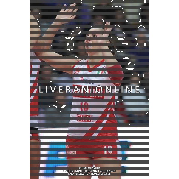 Findomestic Volley Cup - Campionato Pallavolo Serie A1 Femminile Busto Arsizio (VA) 14-02-2010 Yamamay Busto Arsizio - Scavolini Pesaro nella foto: Francesca Ferretti (Scavolini Pesaro) foto Garavaglia - ag. Aldo Liverani sas