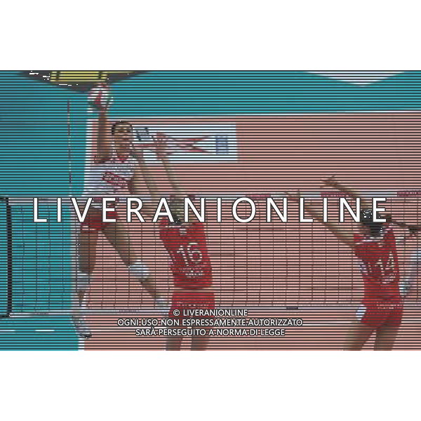 Findomestic Volley Cup - Campionato Pallavolo Serie A1 Femminile Busto Arsizio (VA) 14-02-2010 Yamamay Busto Arsizio - Scavolini Pesaro nella foto: Katarzyna Skowronska (Scavolini Pesaro) foto Garavaglia - ag. Aldo Liverani sas
