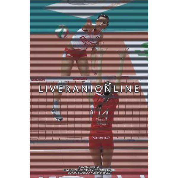 Findomestic Volley Cup - Campionato Pallavolo Serie A1 Femminile Busto Arsizio (VA) 14-02-2010 Yamamay Busto Arsizio - Scavolini Pesaro nella foto: Katarzyna Skowronska (Scavolini Pesaro) foto Garavaglia - ag. Aldo Liverani sas