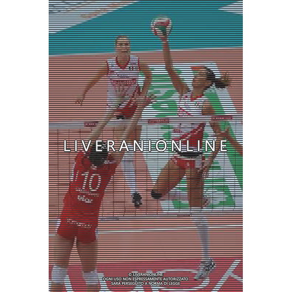 Findomestic Volley Cup - Campionato Pallavolo Serie A1 Femminile Busto Arsizio (VA) 14-02-2010 Yamamay Busto Arsizio - Scavolini Pesaro nella foto: Marinkovic (Scavolini) in attacco foto Garavaglia - ag. Aldo Liverani sas