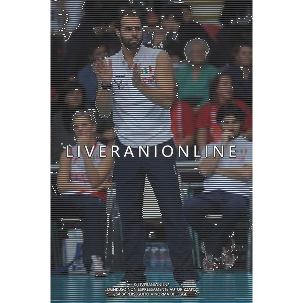 Findomestic Volley Cup - Campionato Pallavolo Serie A1 Femminile Busto Arsizio (VA) 14-02-2010 Yamamay Busto Arsizio - Scavolini Pesaro nella foto: l\'allenatore Angelo Anibal Vercesi (Scavolini Pesaro) foto Garavaglia - ag. Aldo Liverani sas