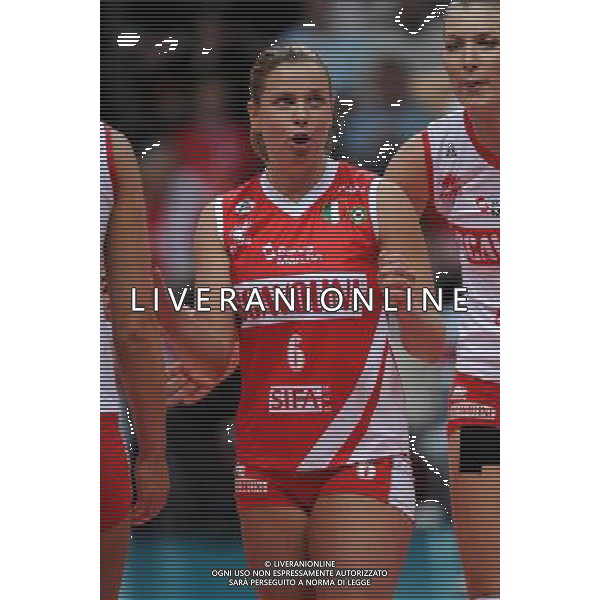 Findomestic Volley Cup - Campionato Pallavolo Serie A1 Femminile Busto Arsizio (VA) 14-02-2010 Yamamay Busto Arsizio - Scavolini Pesaro nella foto: Elke Wijnhoven (Scavolini Pesaro) foto Garavaglia - ag. Aldo Liverani sas
