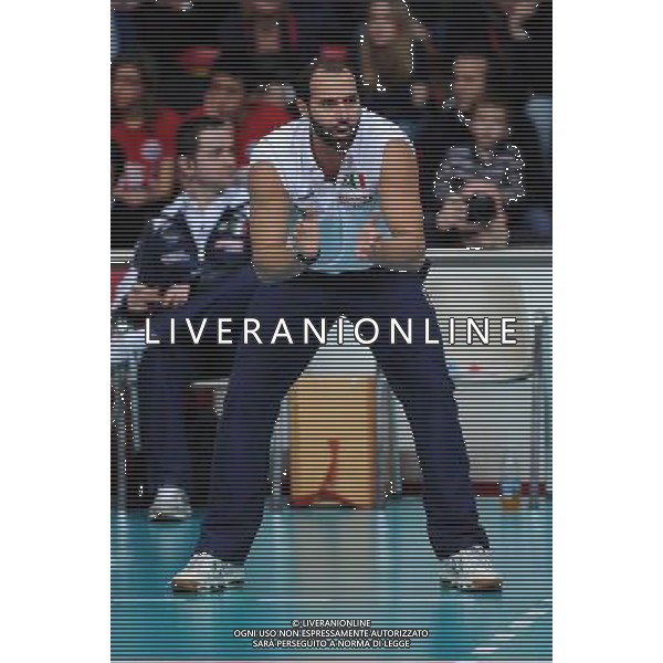 Findomestic Volley Cup - Campionato Pallavolo Serie A1 Femminile Busto Arsizio (VA) 14-02-2010 Yamamay Busto Arsizio - Scavolini Pesaro nella foto: l\'allenatore Angelo Anibal Vercesi (Scavolini Pesaro) foto Garavaglia - ag. Aldo Liverani sas