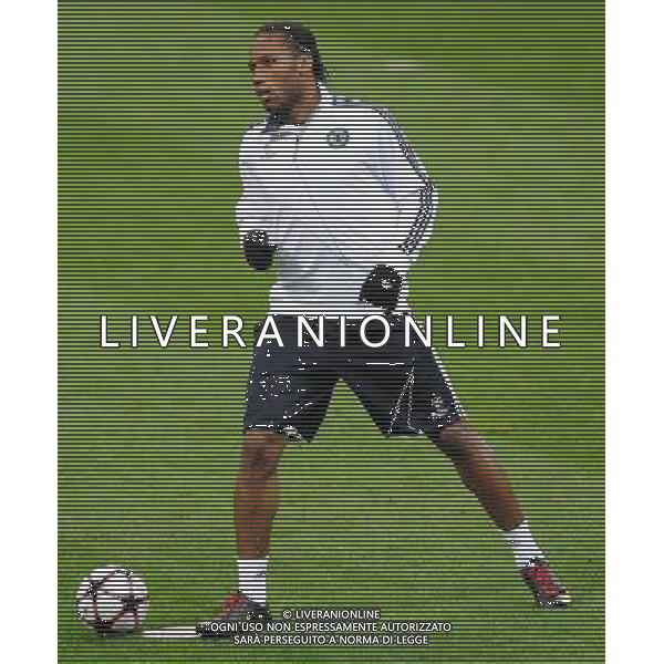 Champions League 2009/2010 Ottavi di Finale Andata Milano - 23.02.2010 Allenamento prepartita Chelsea Nella Foto:DROGBA DIDIER /Ph.Vitez-Ag. Aldo Liverani