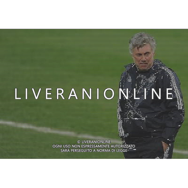 Champions League 2009/2010 Ottavi di Finale Andata Milano - 23.02.2010 Allenamento prepartita Chelsea Nella Foto:ANCELOTTI CARLO /Ph.Vitez-Ag. Aldo Liverani