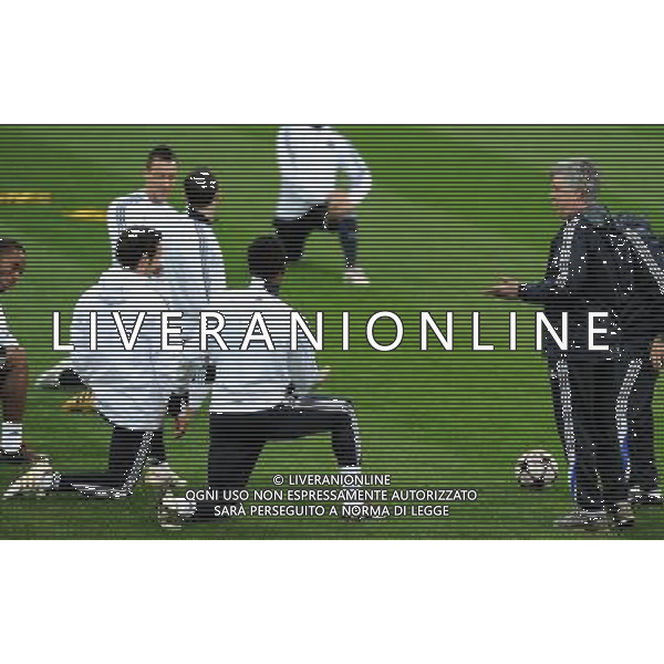 Champions League 2009/2010 Ottavi di Finale Andata Milano - 23.02.2010 Allenamento prepartita Chelsea Nella Foto:ANCELOTTI CARLO /Ph.Vitez-Ag. Aldo Liverani