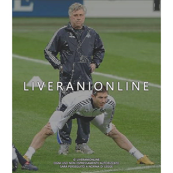Champions League 2009/2010 Ottavi di Finale Andata Milano - 23.02.2010 Allenamento prepartita Chelsea Nella Foto:CARLO ANCELOTTI-LAMPARD FRANK /Ph.Vitez-Ag. Aldo Liverani