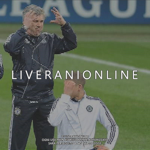 Champions League 2009/2010 Ottavi di Finale Andata Milano - 23.02.2010 Allenamento prepartita Chelsea Nella Foto:ANCELOTTI CARLO /Ph.Vitez-Ag. Aldo Liverani