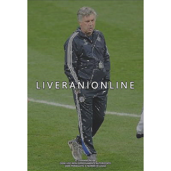 Champions League 2009/2010 Ottavi di Finale Andata Milano - 23.02.2010 Allenamento prepartita Chelsea Nella Foto:ANCELOTTI CARLO /Ph.Vitez-Ag. Aldo Liverani