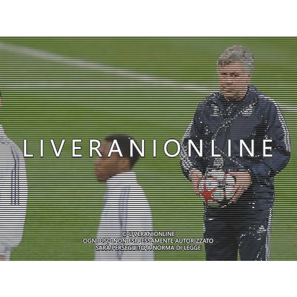 Champions League 2009/2010 Ottavi di Finale Andata Milano - 23.02.2010 Allenamento prepartita Chelsea Nella Foto:ANCELOTTI CARLO /Ph.Vitez-Ag. Aldo Liverani