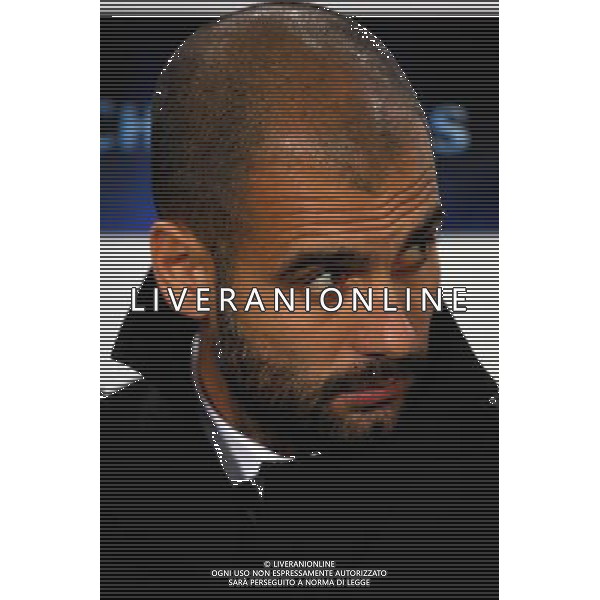 STOCCARDA - BARCELLONA CHAMPIONS LEAGUE Fu§ball,Fussball, 23.02.2010 Champions League, Achtelfinale, Saison 2009/2010 VFB Stuttgart, FC Barcelona, Barca, Champions League, Uefa 1 : 1 Portrait, Trainer, Barca, Josep Guardiola PH.FIRO/AG ALDO LIVERANI SAS ITALY ONLY *** Local Caption *** ITALY ONLY