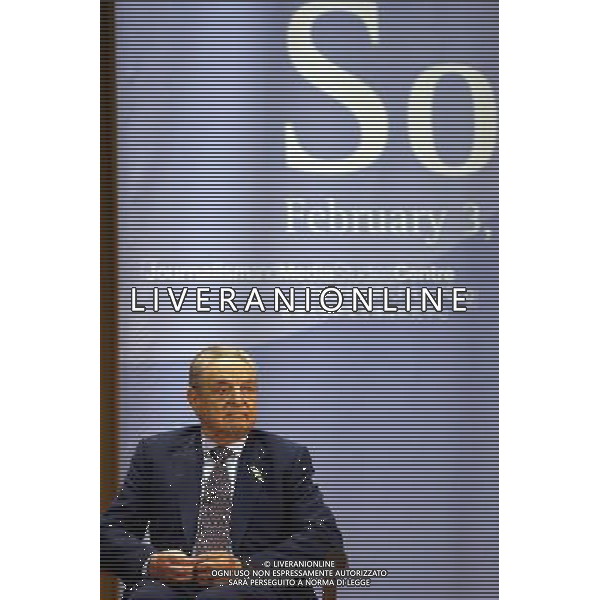 George Soros ( imprenditore, politicoliberale, investitore, filantropo e filosofo ungherese naturalizzato statunitense) durante un Forum alla Universita\' di Hong Kong © Jacky Zhao/ColorChinaPhoto - Ag. Aldo Liverani sas ITALY ONLY